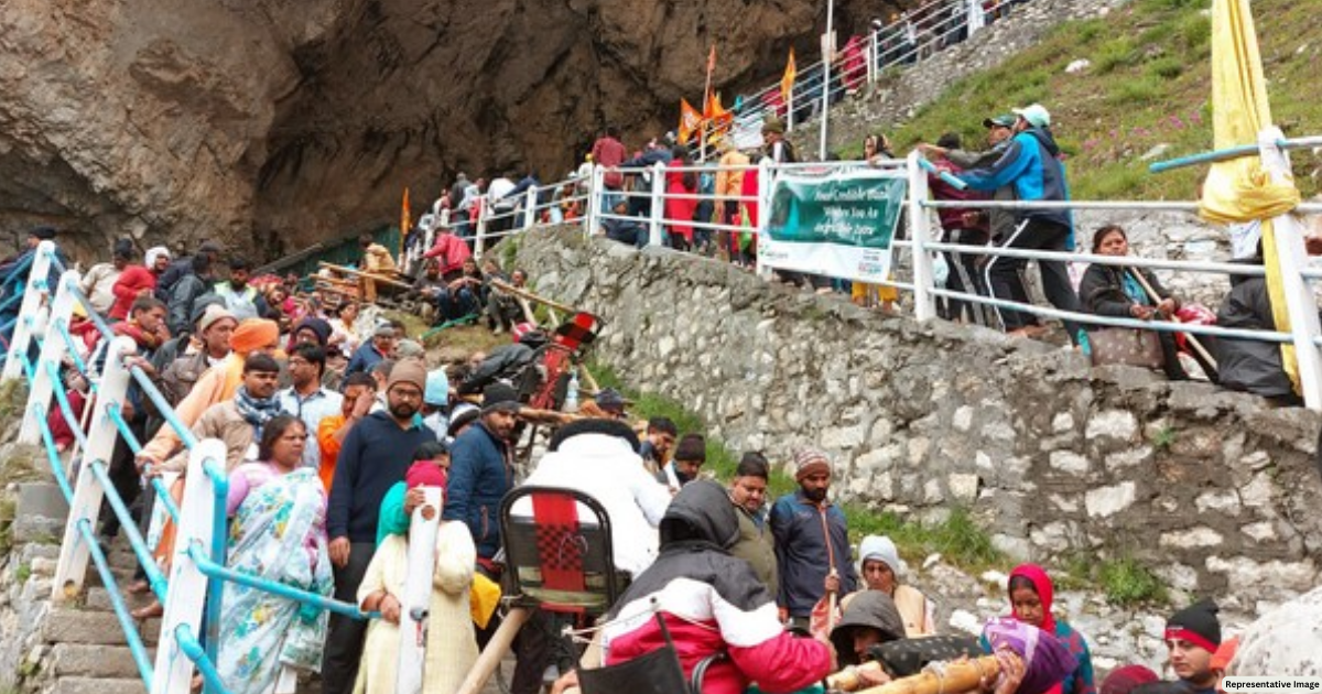 J-K: Amarnath Yatra halted for second consecutive day due to bad weather conditions